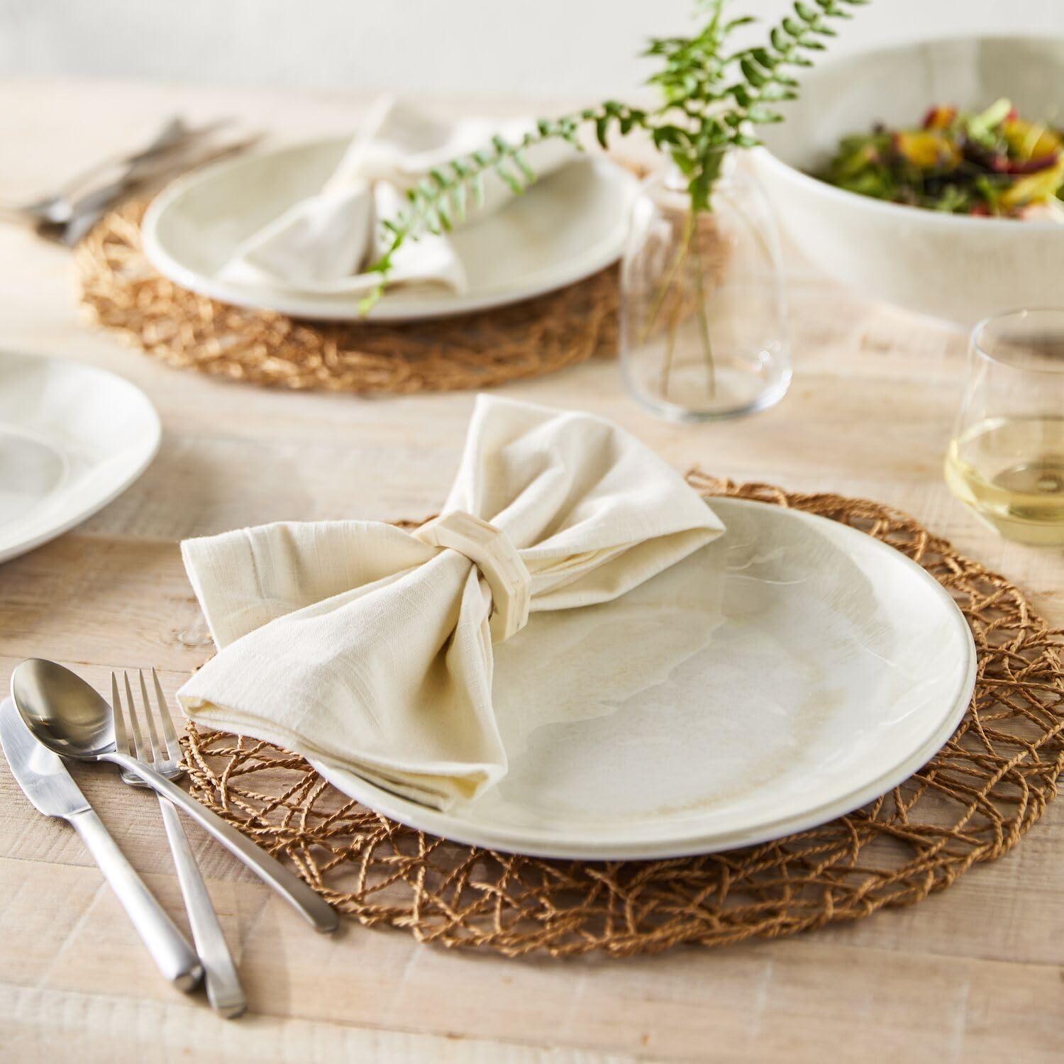 Sur La Table Chambray Napkins, Set of 6, Black(White) - view 2