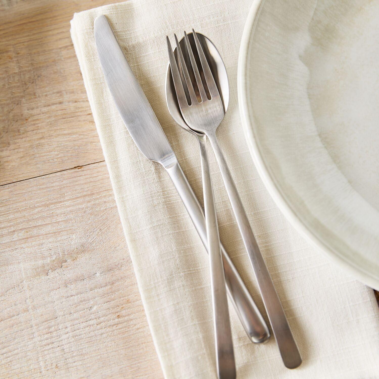 Sur La Table Chambray Napkins, Set of 6, Black(White) - view 3