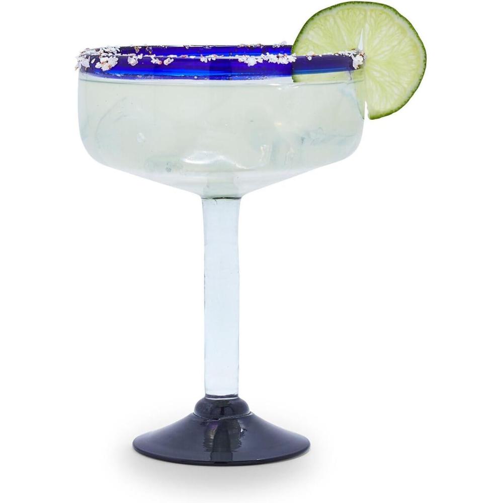 Sur La Table Recycled Glass Margarita Glass, Clear