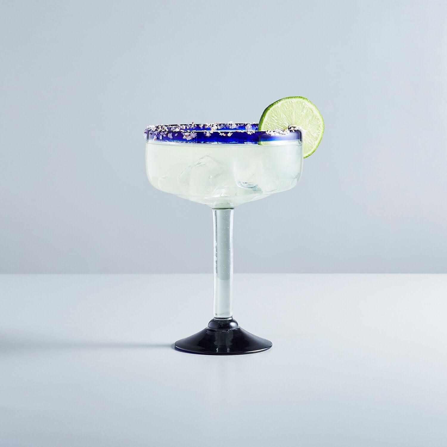 Sur La Table Recycled Glass Margarita Glass, Clear - view 2