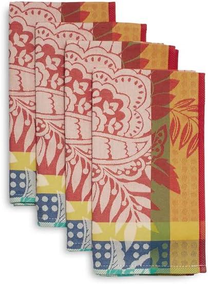Sur La Table Jacquard Bird of Paradise Napkins, Set of 4, Multi - view 3