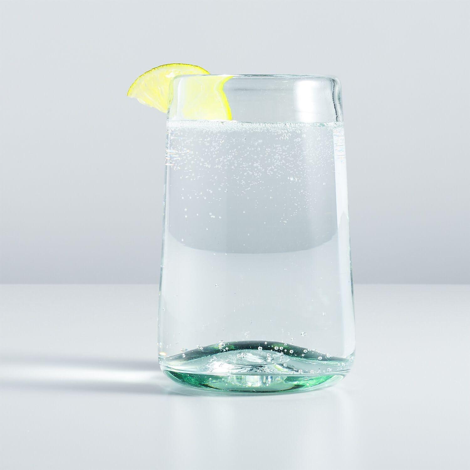 Sur La Table Recycled Green Highball Glass, Clear - view 2