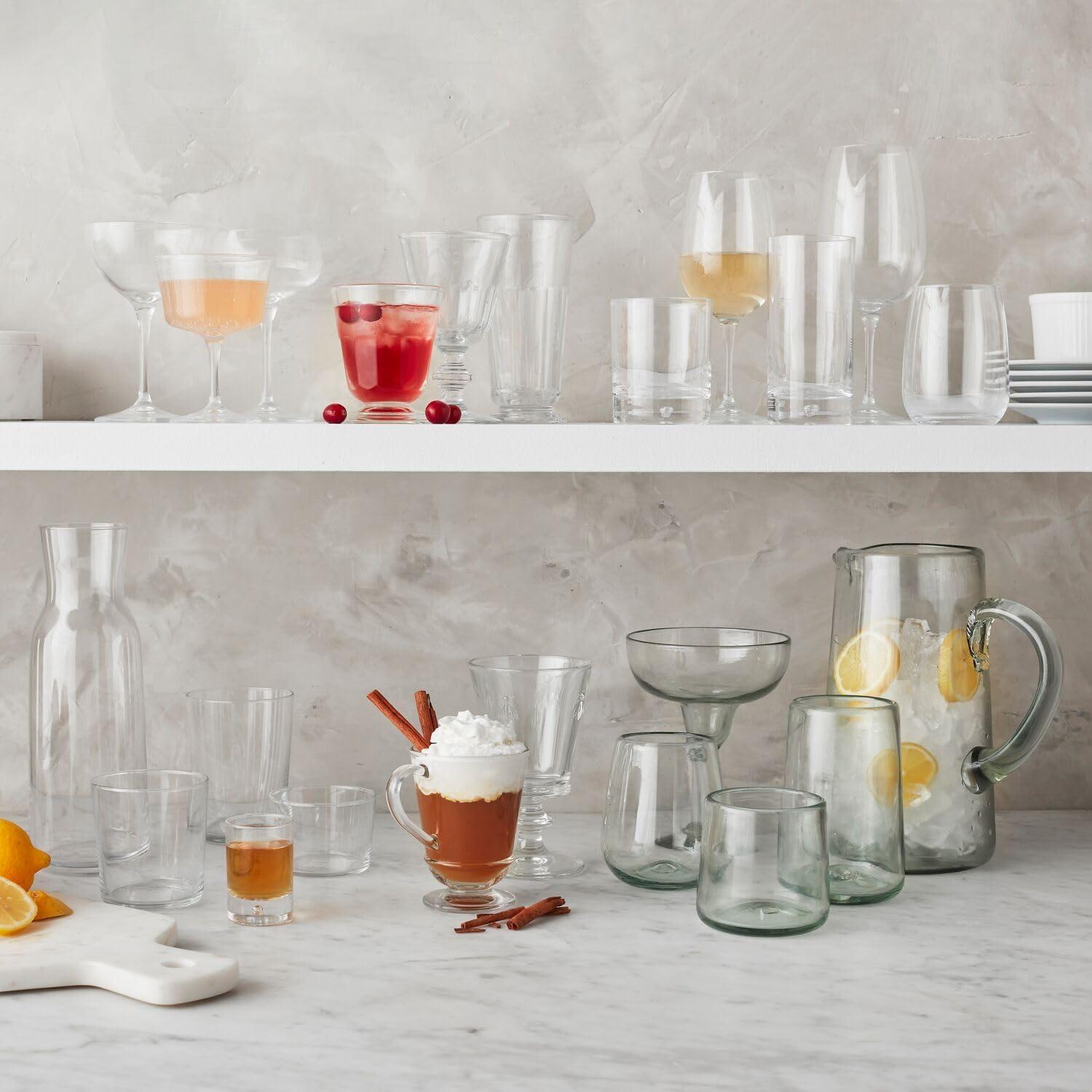 Sur La Table Recycled Green Highball Glass, Clear - view 3