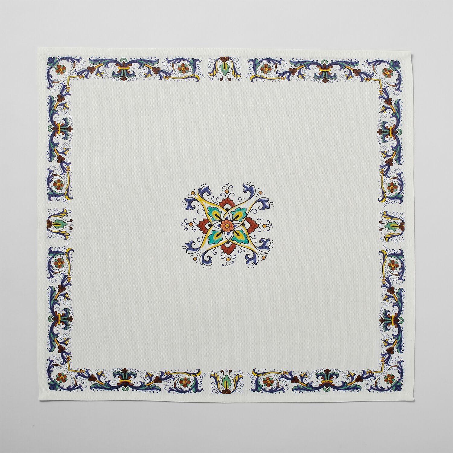 Sur La Table Deruta Napkins, Set of 4, White - view 2