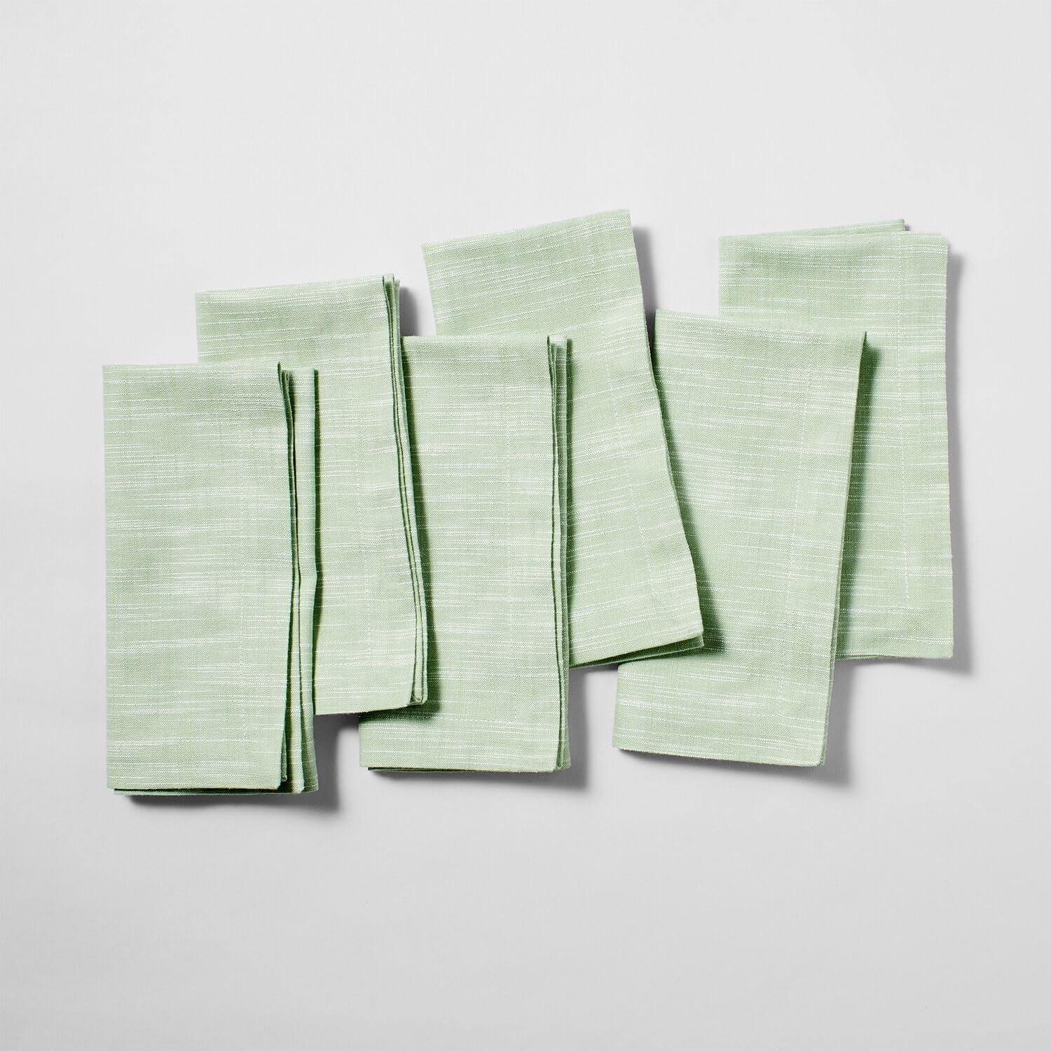 Sur La Table Chambray Napkins, Set of 6, Black(Black) - view 3