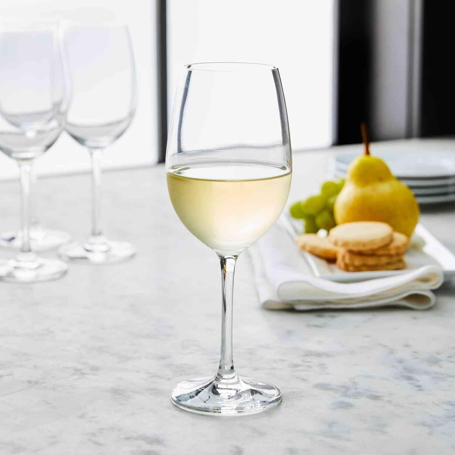 Sur La Table Chateau Soft White Wine Glass, Clear - view 3