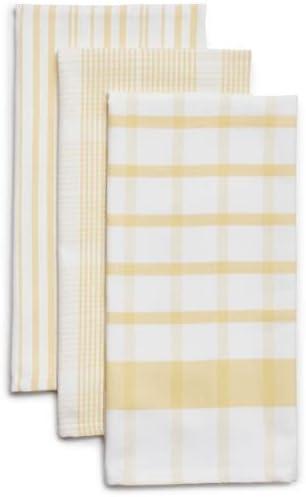 Sur La Table Assorted Twill Kitchen Towels, Set of 3, Cool Gray(Cool Gray) - view 5