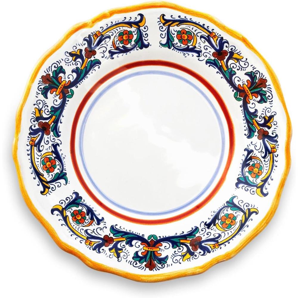 Sur La Table Nova Deruta Appetizer Plates, Set of 4, White