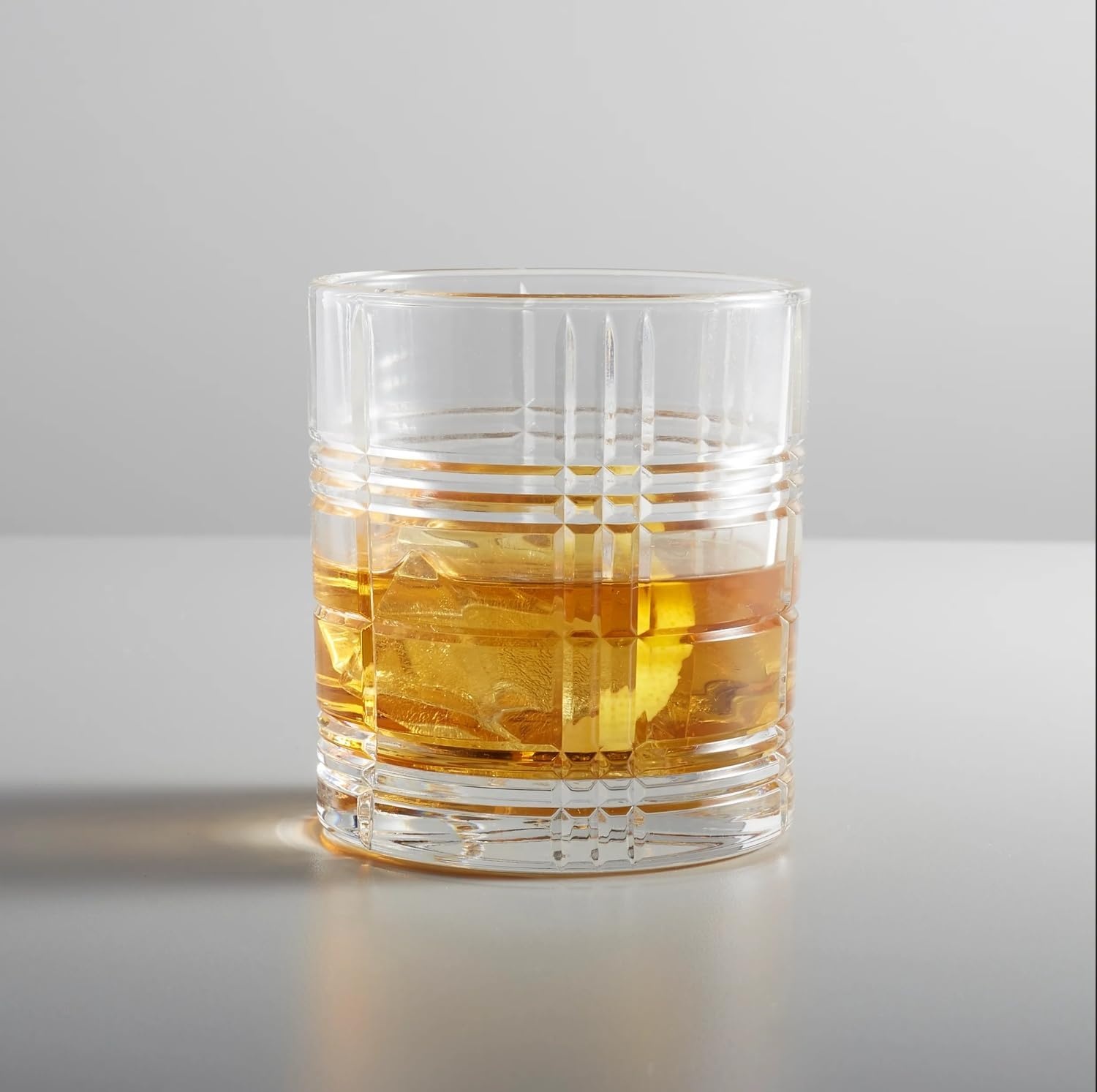 Sur La Table Tate Double Old Fashioned Glasses, Clear - view 2