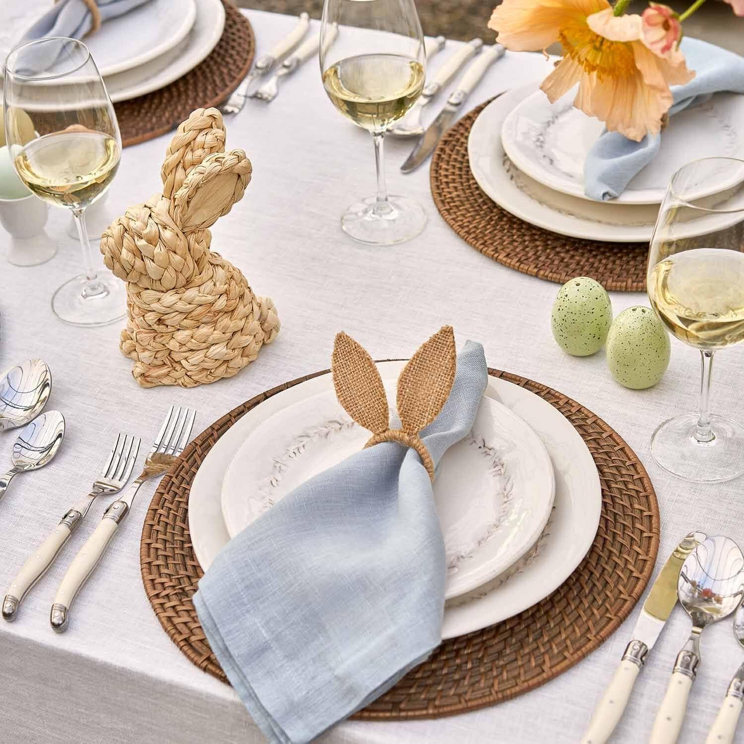 Sur La Table Linen Napkins, Set of 4, Blue(Blue) - view 3