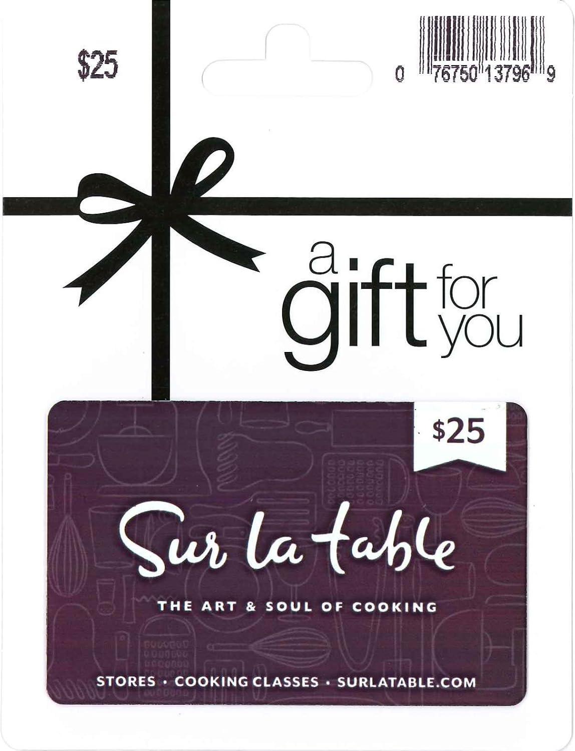Sur La Table Gift Card $50(25) - view 2