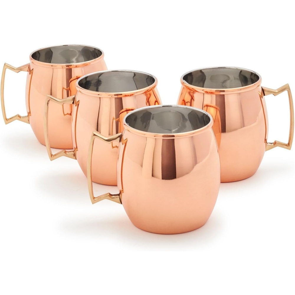Sur La Table Moscow Mule Copper Mug, Set of 4