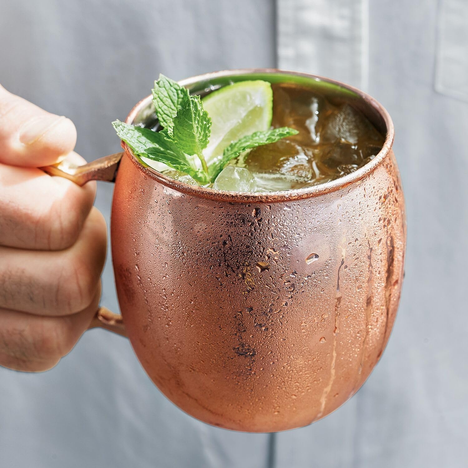 Sur La Table Moscow Mule Copper Mug, Set of 4 - view 2