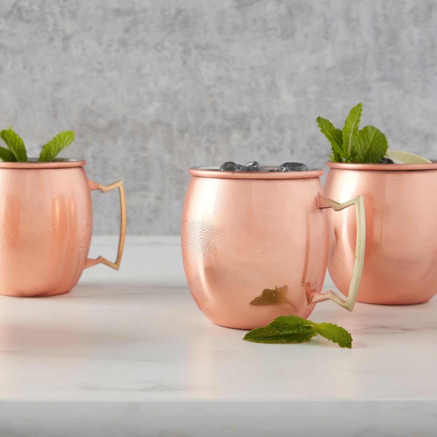 Sur La Table Moscow Mule Copper Mug, Set of 4 - view 3