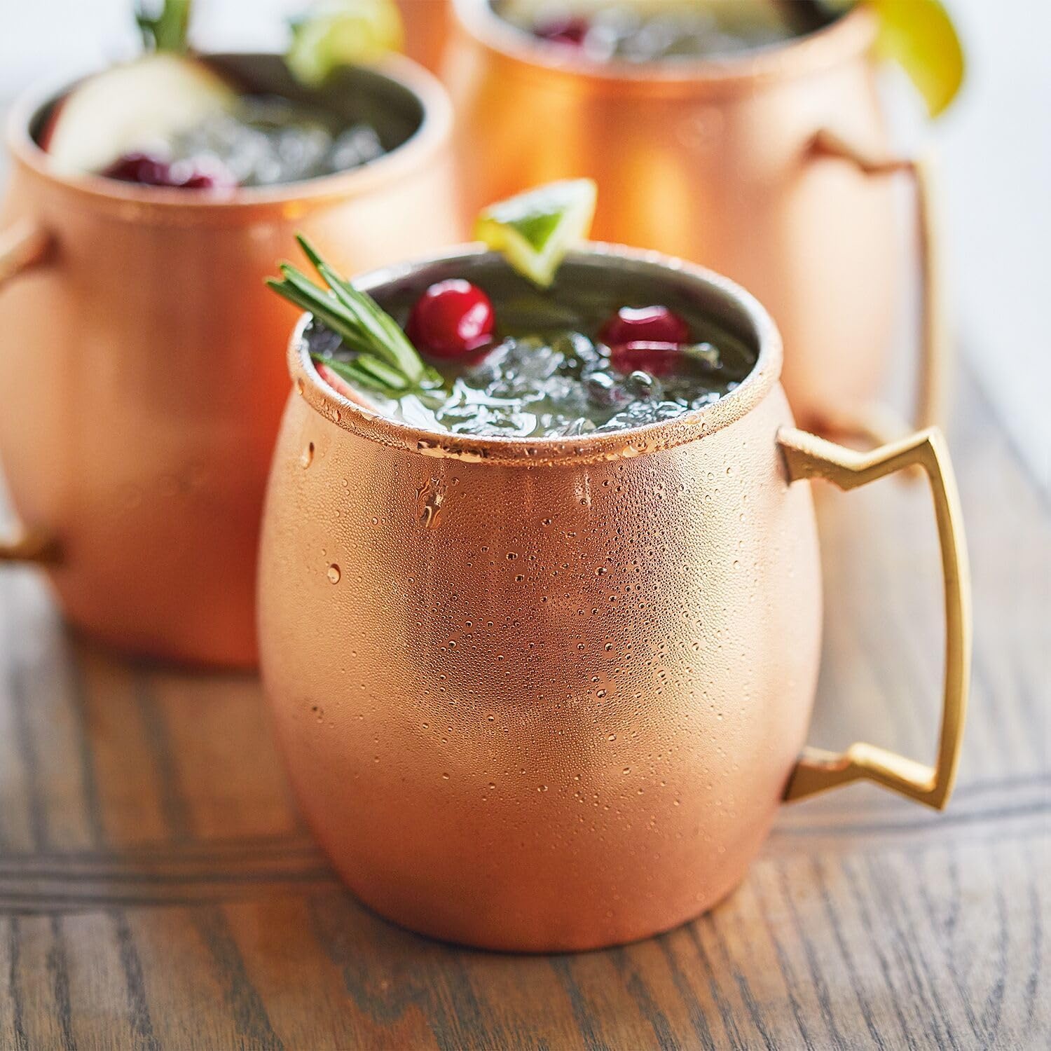 Sur La Table Moscow Mule Copper Mug, Set of 4 - view 5