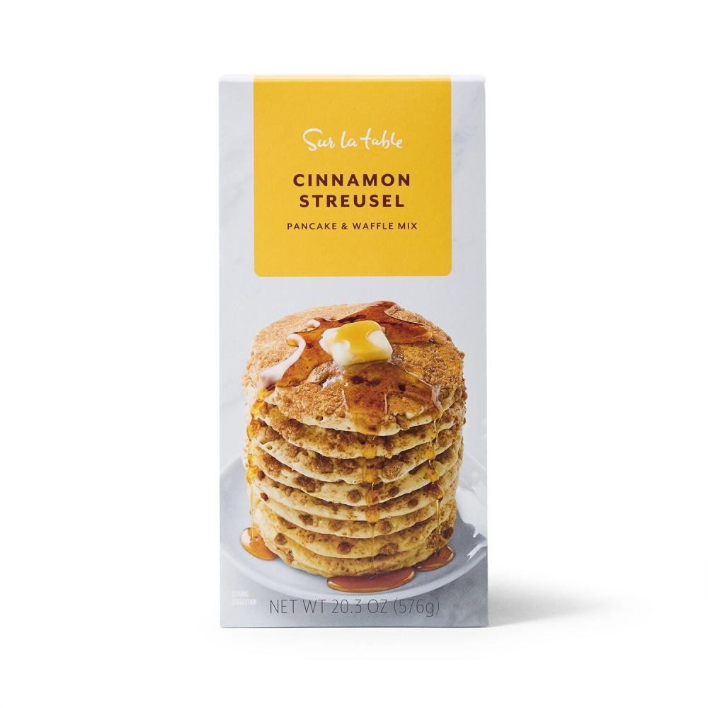 Sur La Table Cinnamon Streusel Pancake & Waffle Mix, Yellow