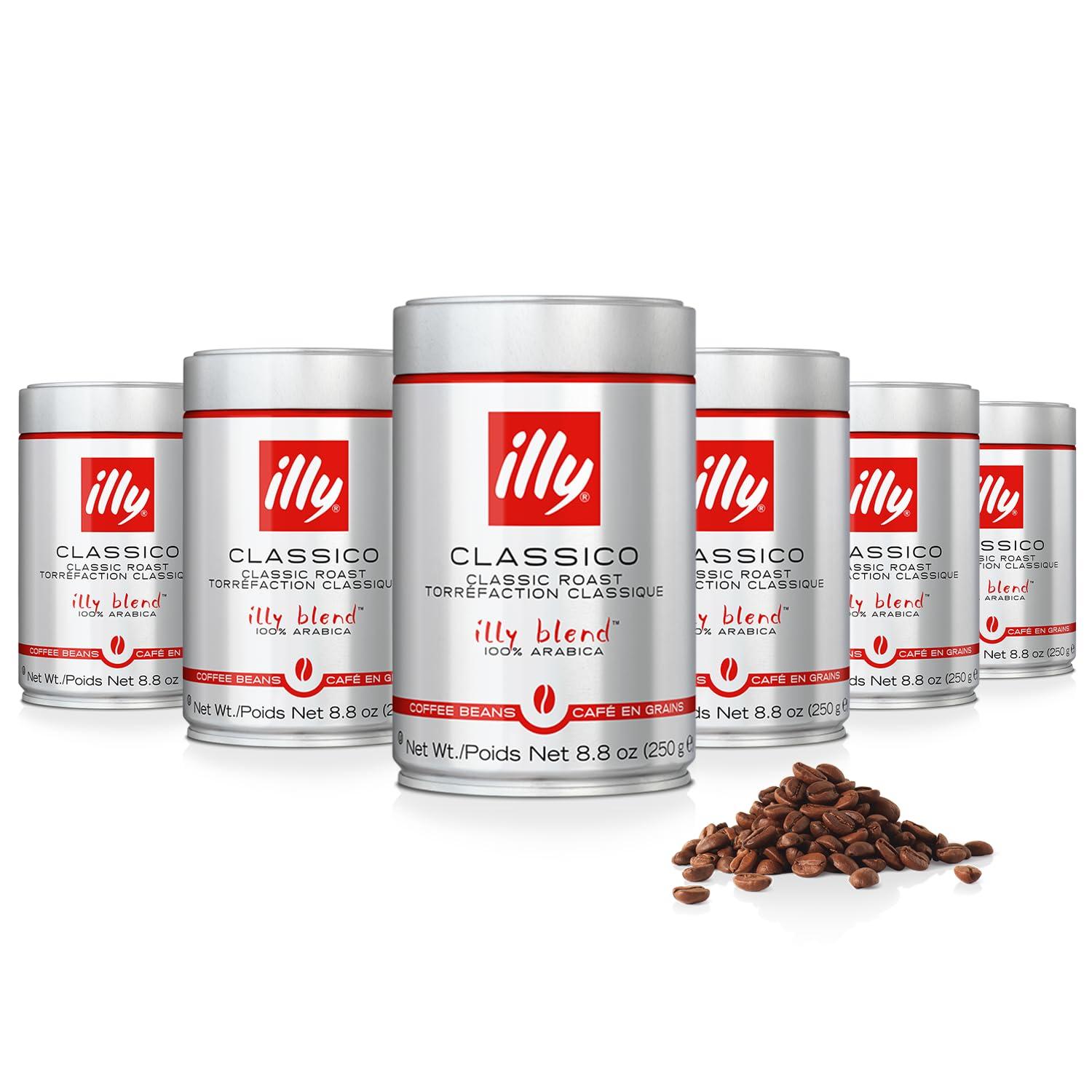 illy Whole Bean Coffee – Perfectly Roasted – Colombia Medium Roast – Smooth Taste, Notes of Fruit – Fruit Notes – 100% Arabica Beans – No Preservatives – 8.8 Ounce(Classico Medium Roast) - view 8