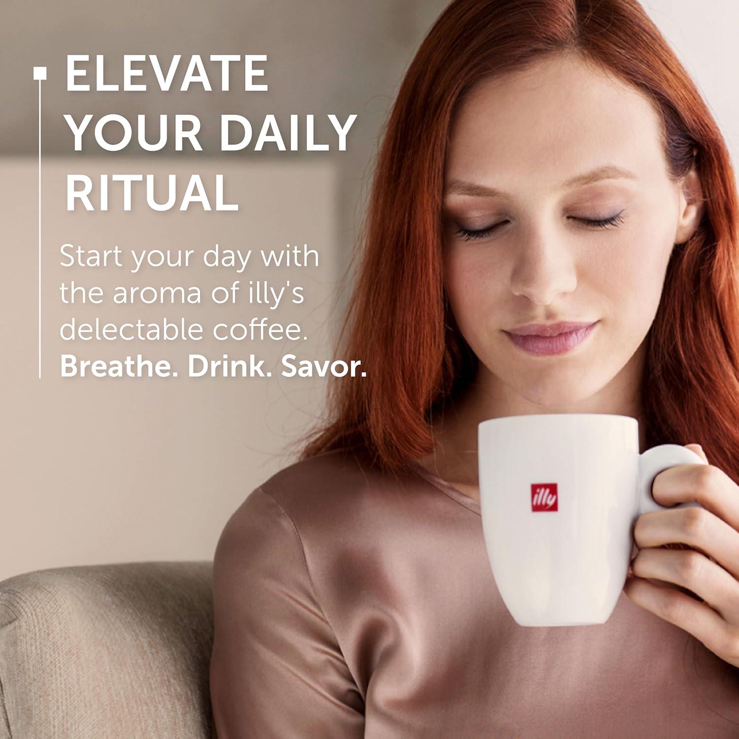 illy Whole Bean Coffee – Perfectly Roasted – Colombia Medium Roast – Smooth Taste, Notes of Fruit – Fruit Notes – 100% Arabica Beans – No Preservatives – 8.8 Ounce(Classico Medium Roast / Decaf Medium Roast) - view 6