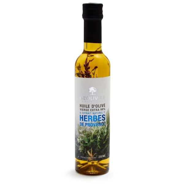 A L’Olivier A L’Olivier Herbes de Provence Extra Virgin Olive Oil, 8.5 oz, Green - view 4