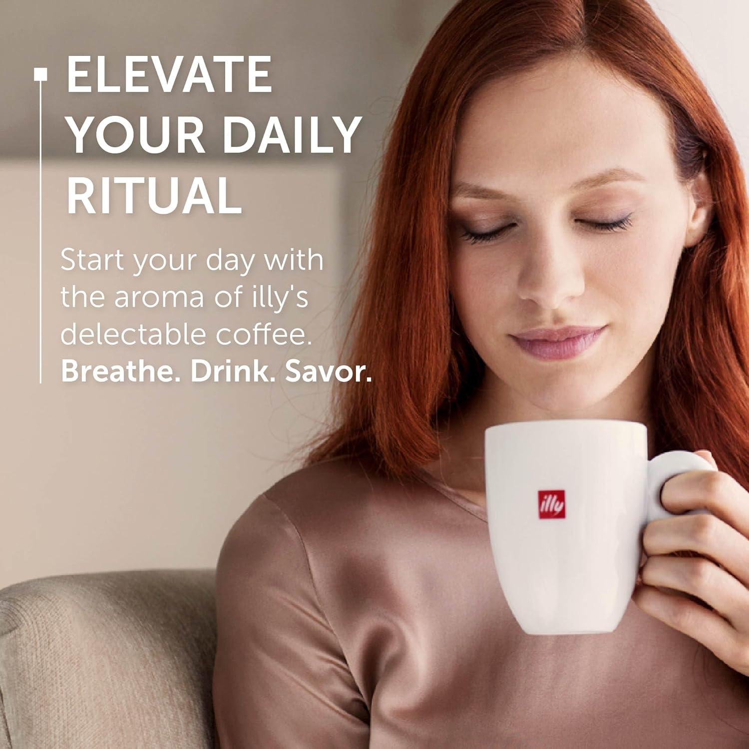 illy Whole Bean Coffee – Perfectly Roasted – Colombia Medium Roast – Smooth Taste, Notes of Fruit – Fruit Notes – 100% Arabica Beans – No Preservatives – 8.8 Ounce(Classico Medium Roast / Intenso Bold Roast) - view 6
