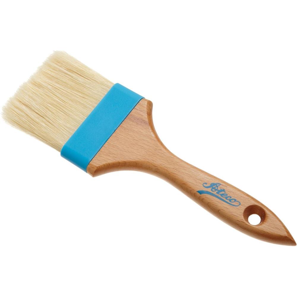 Ateco Pastry Brush, 1″ Wide, White(3″ Flat Composite Ferrule) - view 2