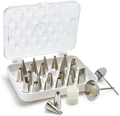 Ateco Cake Decorating Set, 29 Piece, Plastic,(Silver) - view 2