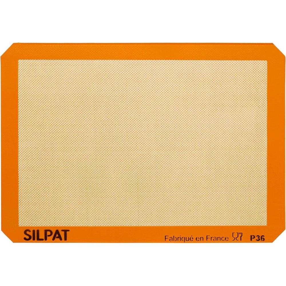 Silpat Premium Non-Stick Silicone Baking Mat, 3/4 Sheet, Cream(Medium)