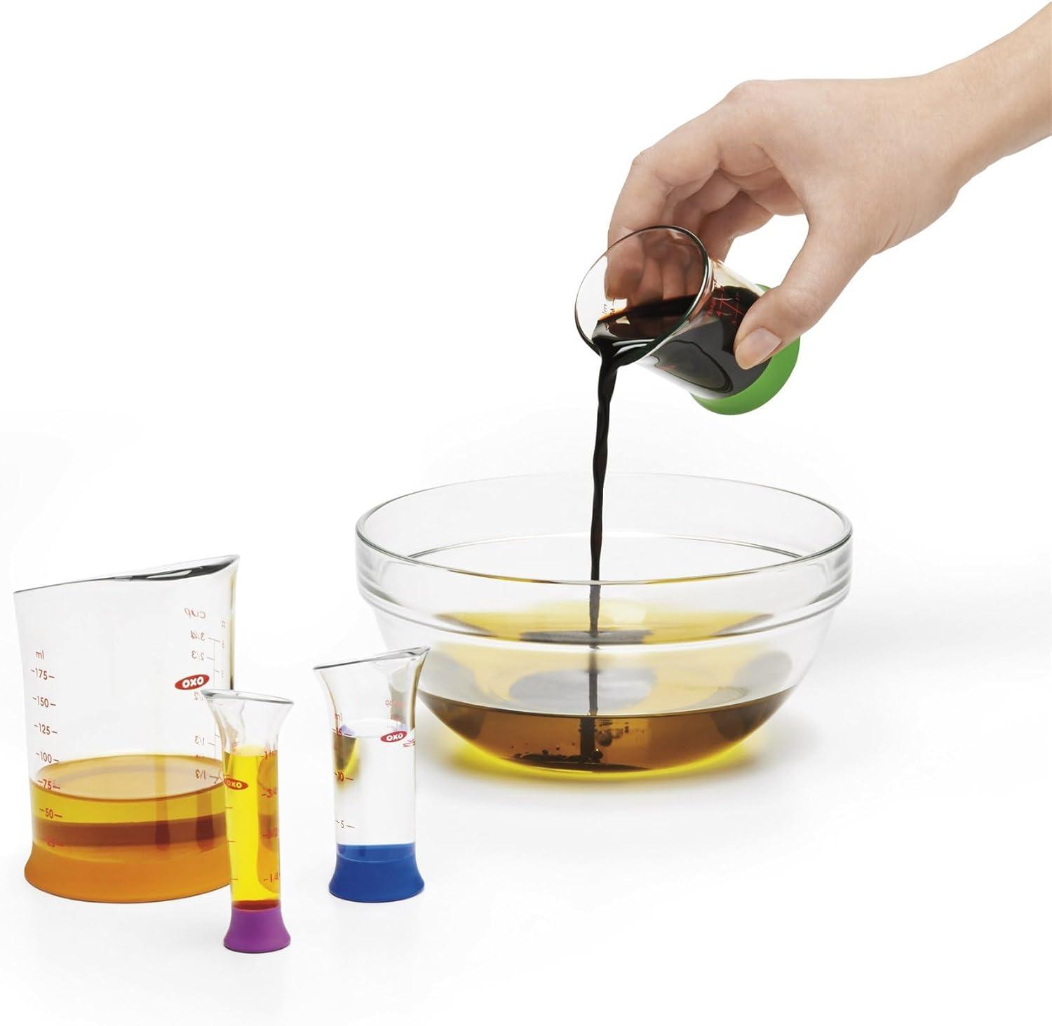 OXO Good Grips 7-Piece Nesting Measuring Beaker Set, Multicolored(7-Piece) - view 8
