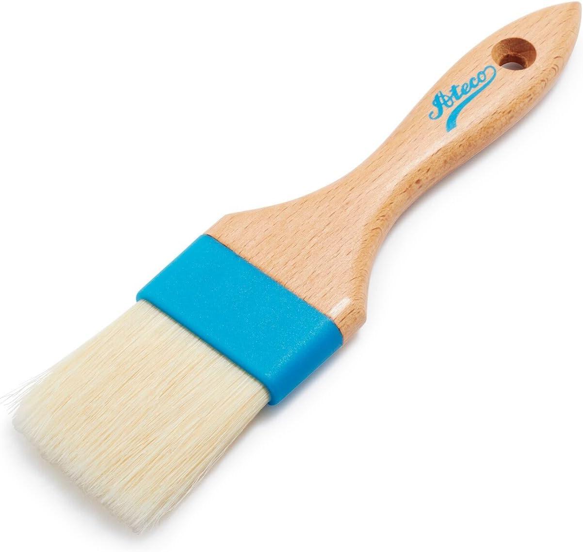 Ateco Pastry Brush, 1″ Wide, White(1″ Flat Composite Ferrule) - view 2