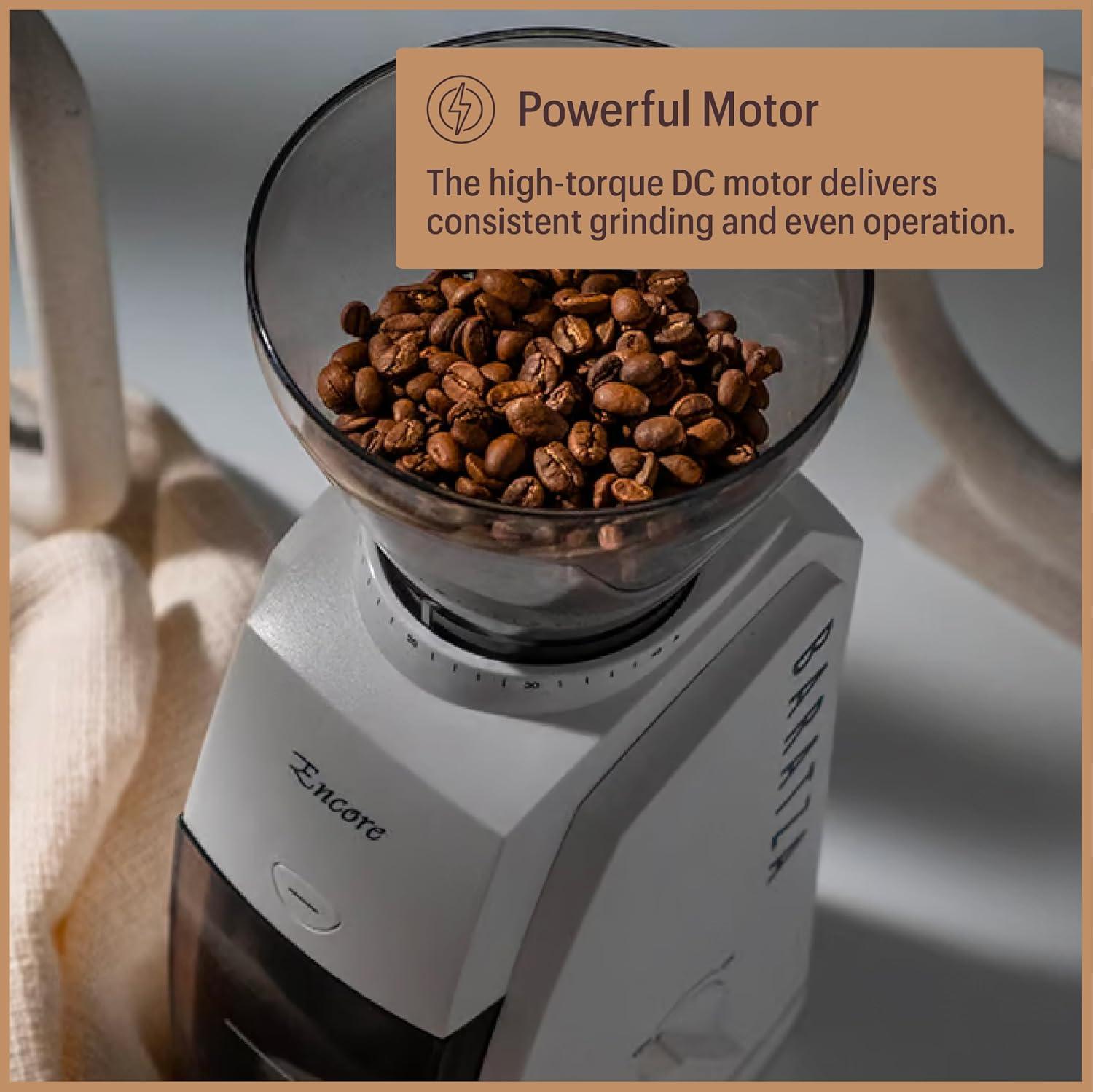 Baratza Encore Coffee Grinder ZCG485BLK, Black(White) - view 8