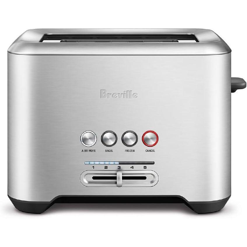 Breville BTA730XL Bit More Toaster, 4 Slice, Brushed Stainless Steel(BTA720XL)
