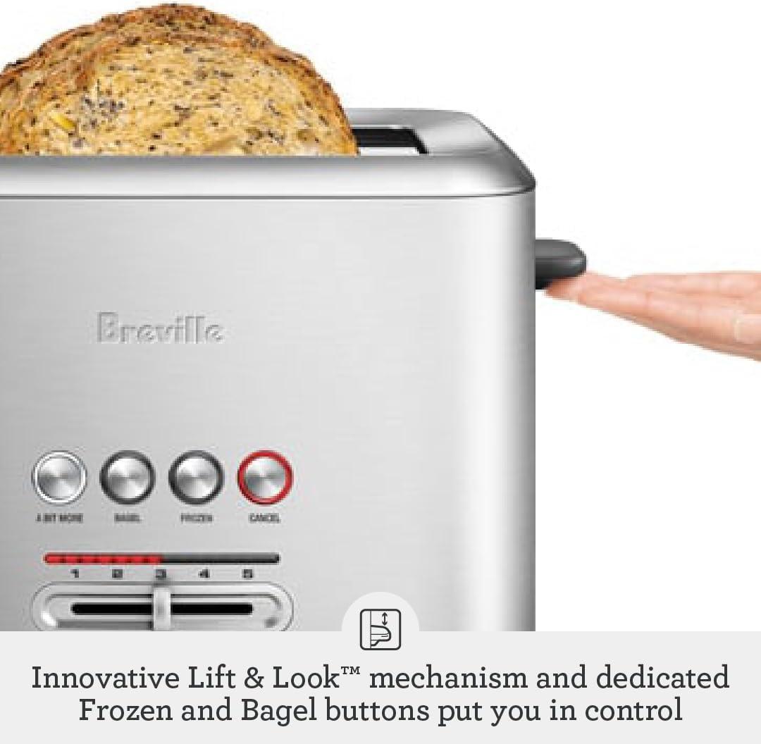 Breville BTA730XL Bit More Toaster, 4 Slice, Brushed Stainless Steel(BTA720XL) - view 5