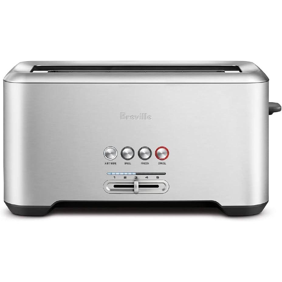 Breville BTA730XL Bit More Toaster, 4 Slice, Brushed Stainless Steel(BTA730XL)