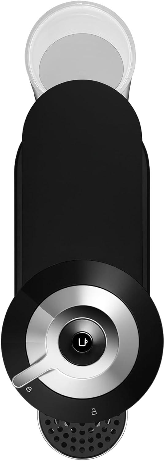 Nespresso Vertuo Next Deluxe Coffee and Espresso Maker, Pure Chrome with Aeroccino Milk Frother,1.1 liter, Black,Dark Chrome(Black) - view 2