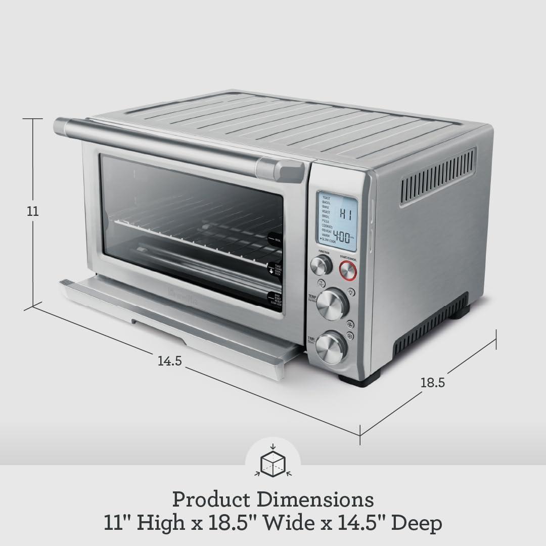 Breville BOV845BSS Smart Oven Pro Countertop Oven, Brushed Stainless Steel(Black Sesame) - view 6