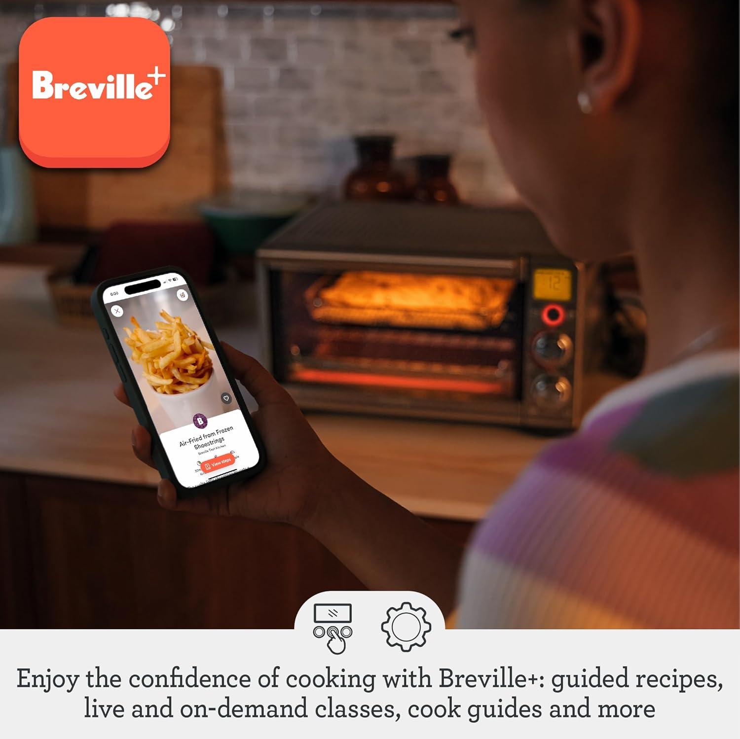 Breville Smart Oven Air Fryer Compact, Brushed Stainless Steel - view 5
