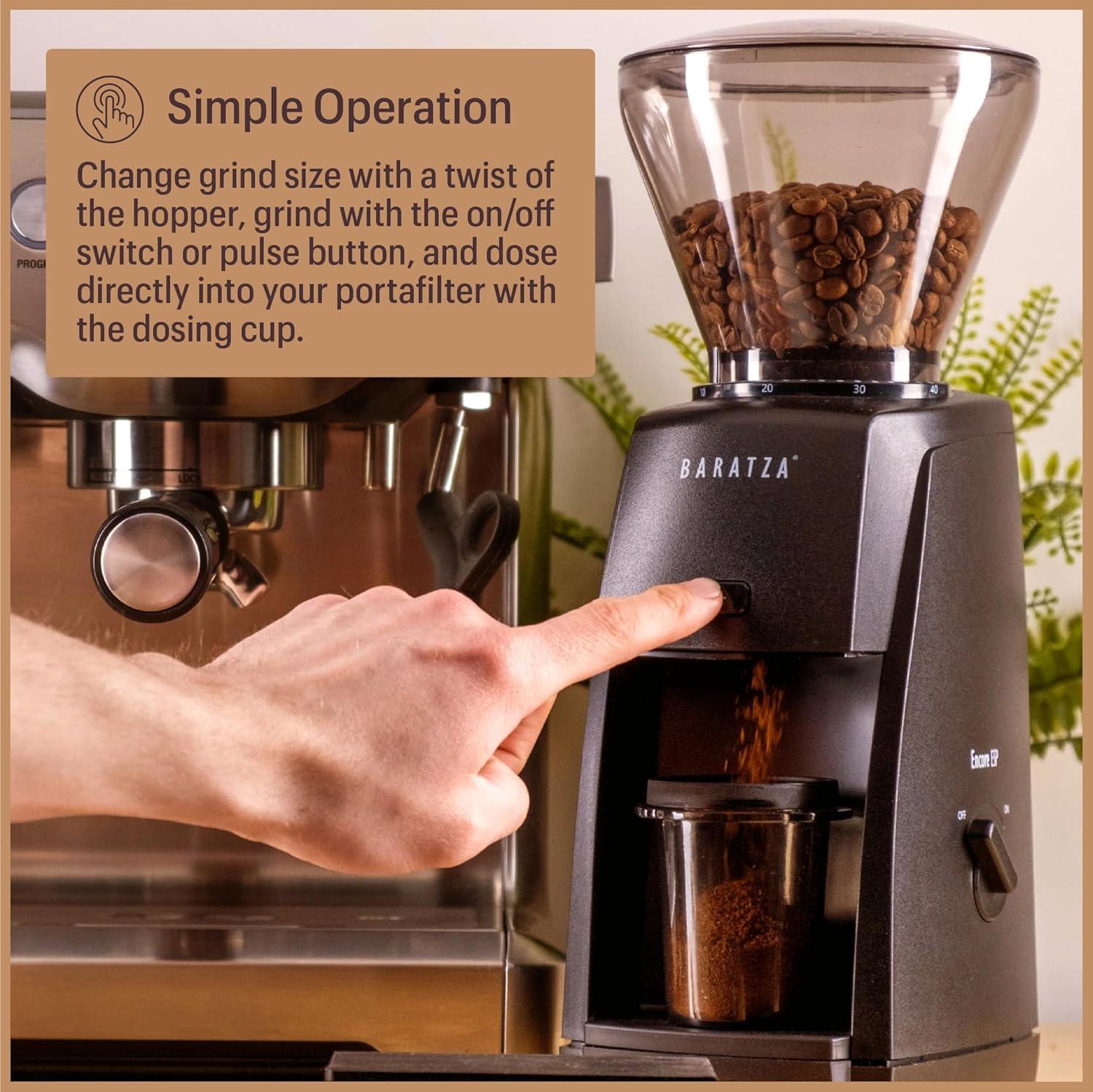 Baratza Encore ESP Coffee Grinder ZCG495BLK, Black(Black) - view 7