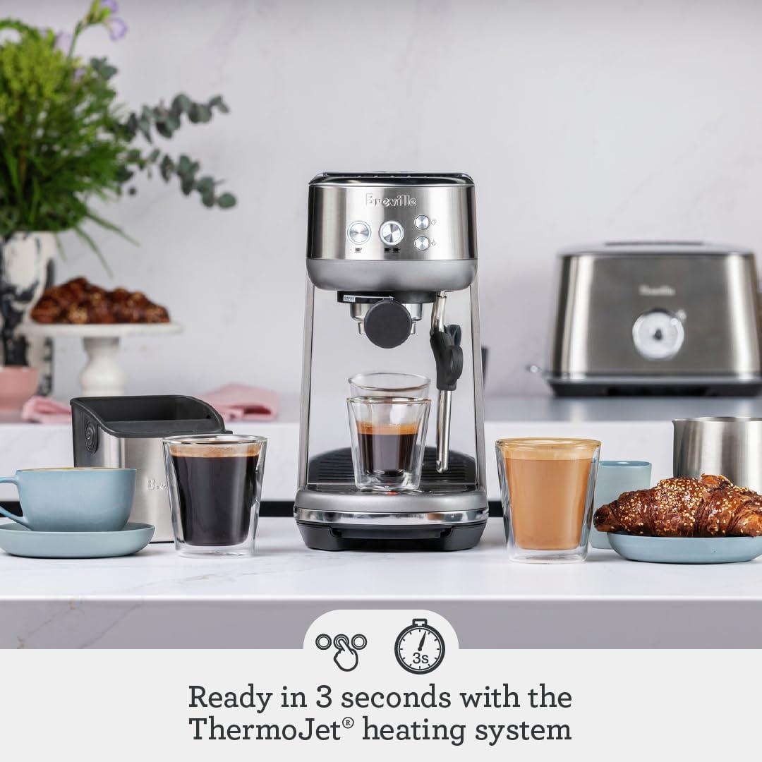 Breville Bambino Espresso Machine BES450BSS, Brushed Stainless Steel(Brushed Stainless Steel) - view 2