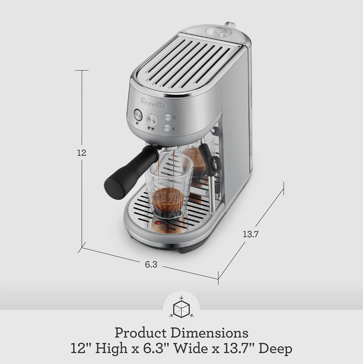 Breville Bambino Espresso Machine BES450BSS, Brushed Stainless Steel(Brushed Stainless Steel) - view 3