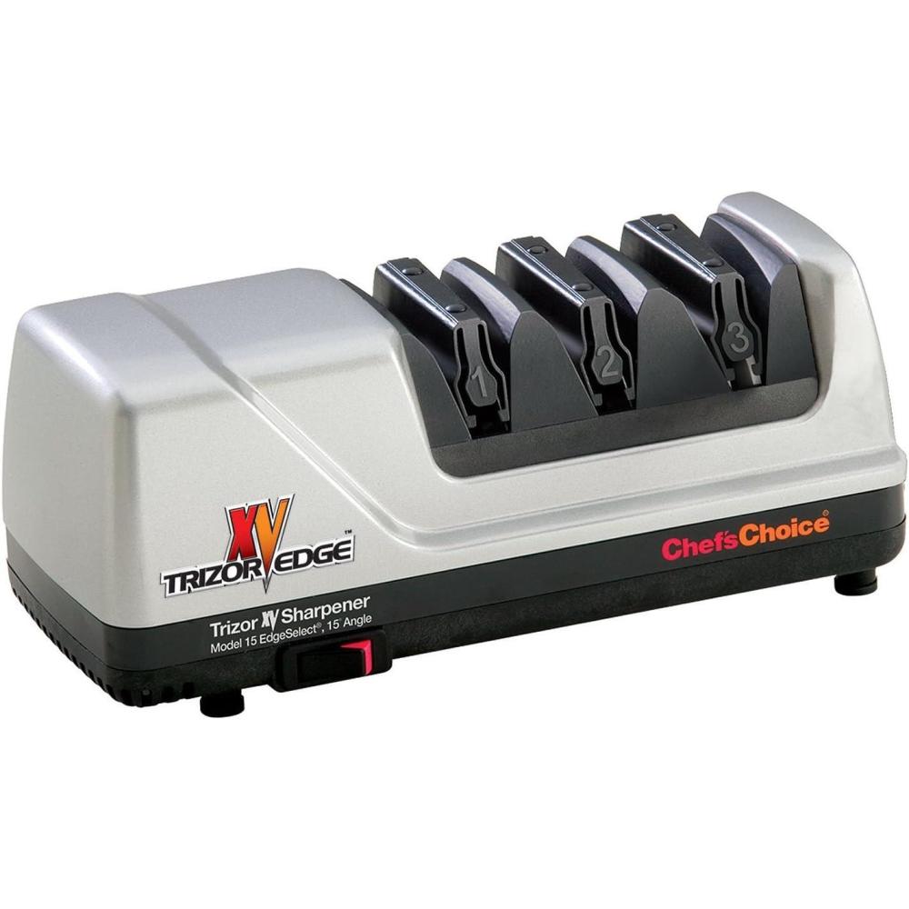Chef’s Choice Chef’s Choice Trizor XV Knife Sharpener, Silver