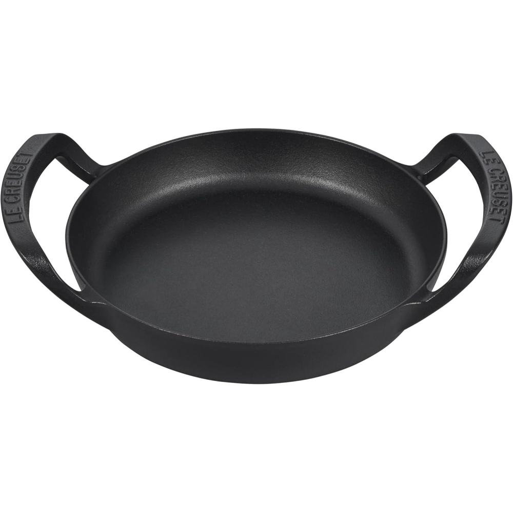 Le Creuset Alpine Outdoor Collection Enameled Cast Iron Square Grill Basket, 12″(Skillet)