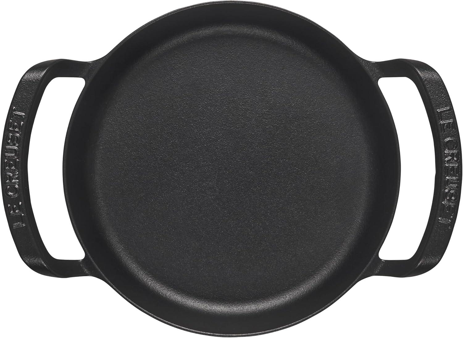 Le Creuset Alpine Outdoor Collection Enameled Cast Iron Square Grill Basket, 12″(Skillet) - view 3