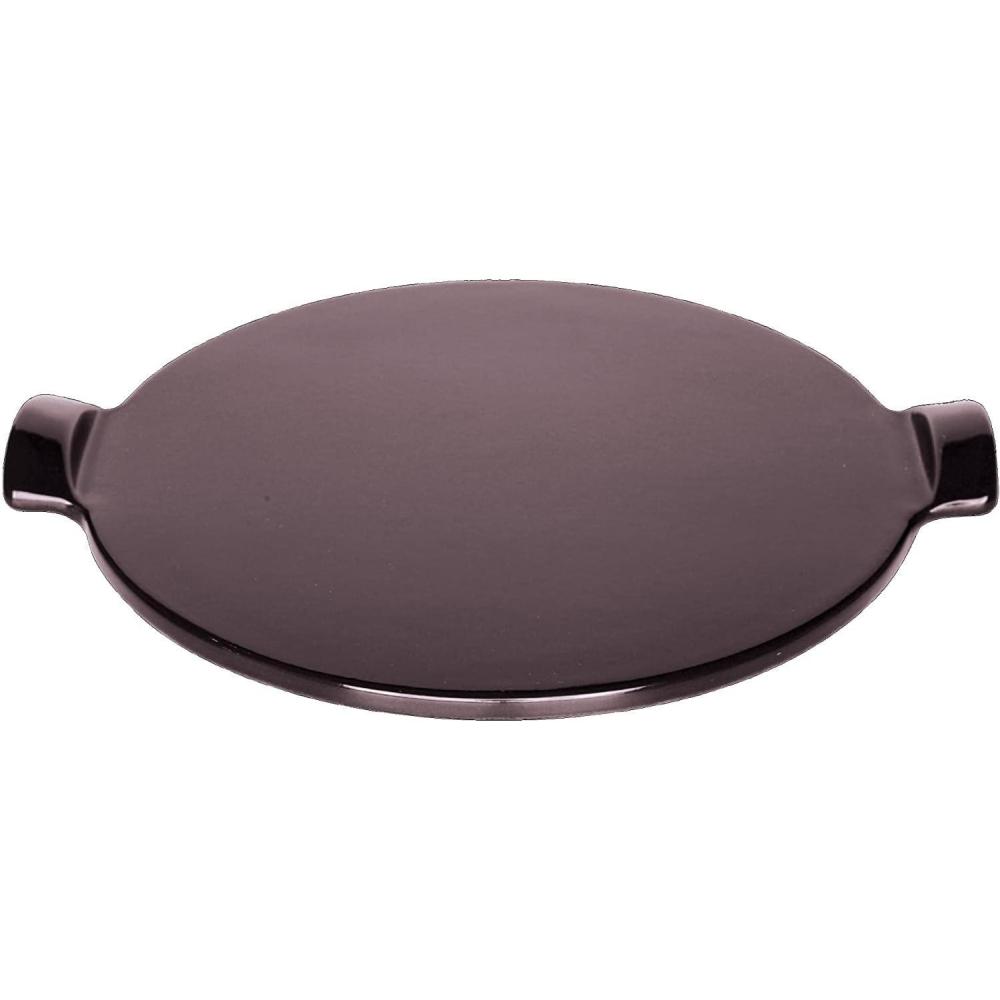 Emile Henry Round Pizza Stone 14.5″, Charcoal(Figue)
