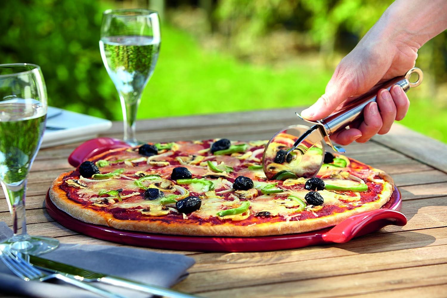 Emile Henry Round Pizza Stone 14.5″, Charcoal(Figue) - view 4