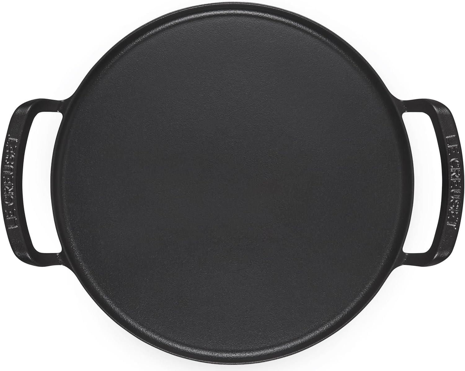 Le Creuset Alpine Outdoor Collection Enameled Cast Iron Square Grill Basket, 12″(Pizza Pan) - view 3