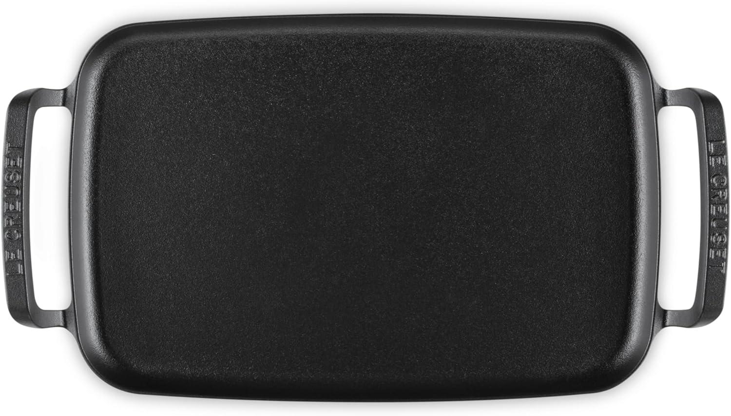 Le Creuset Alpine Outdoor Collection Enameled Cast Iron Square Grill Basket, 12″(Rectangular Griddle) - view 2