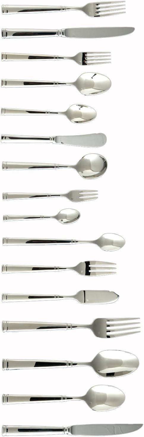 Fortessa Bistro 18/10 Stainless Steel Flatware Serving Spoon, 8.9-Inch,Silver(Serving Spoon) - view 3