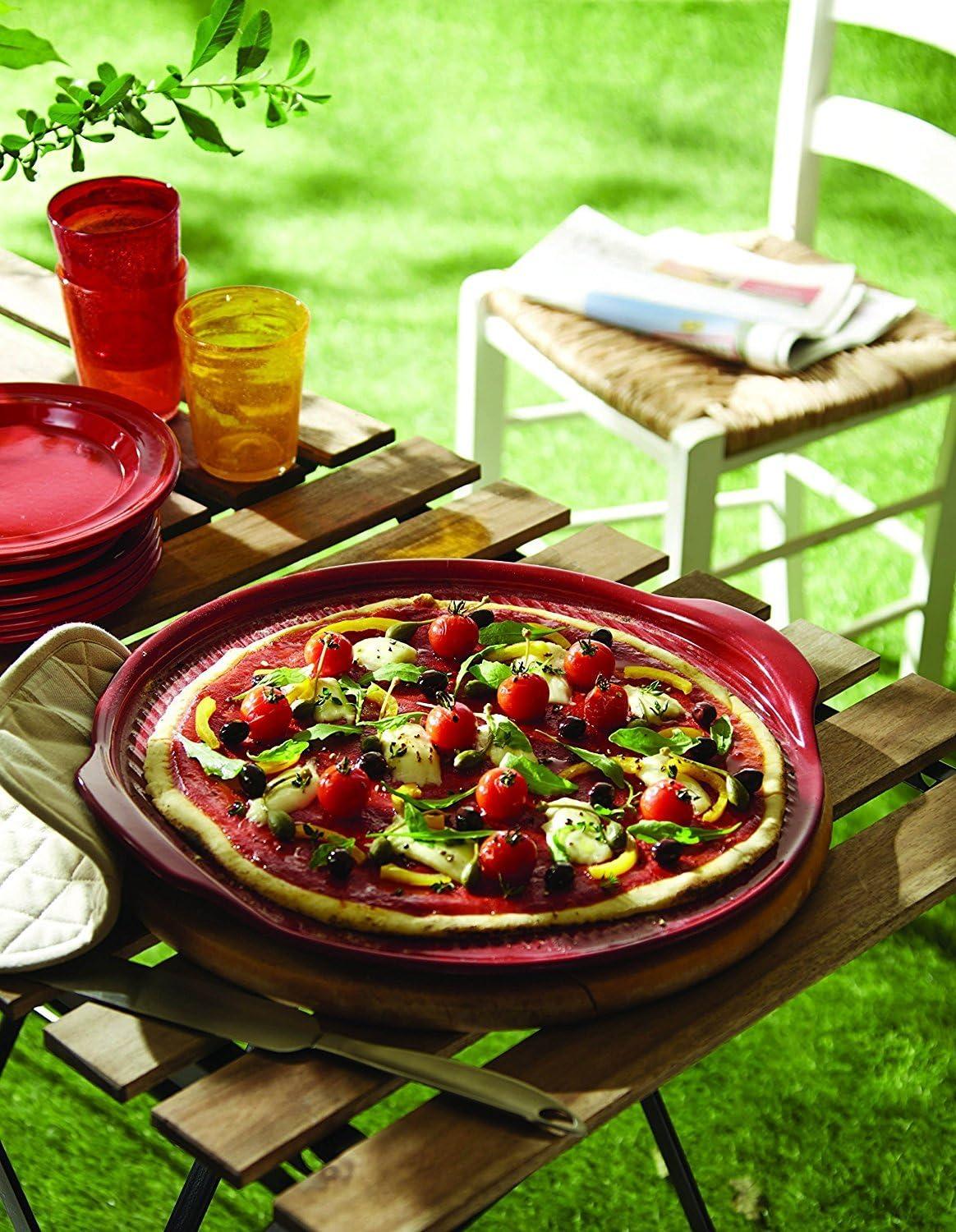 Emile Henry 14″ Large Pizza Stone | Charcoal(Charcoal) - view 2