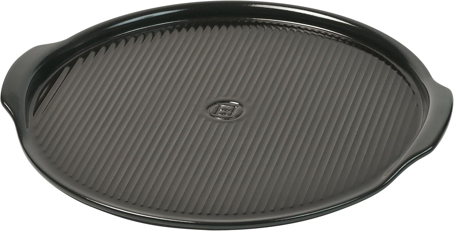Emile Henry 14″ Large Pizza Stone | Charcoal(Charcoal) - view 3