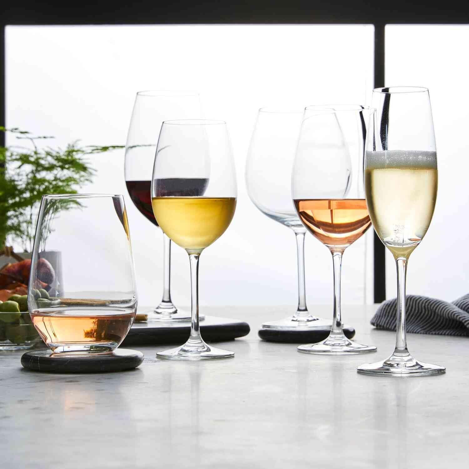 Sur La Table Chateau Soft Red Wine Glass, Set of 6, Clear - view 2